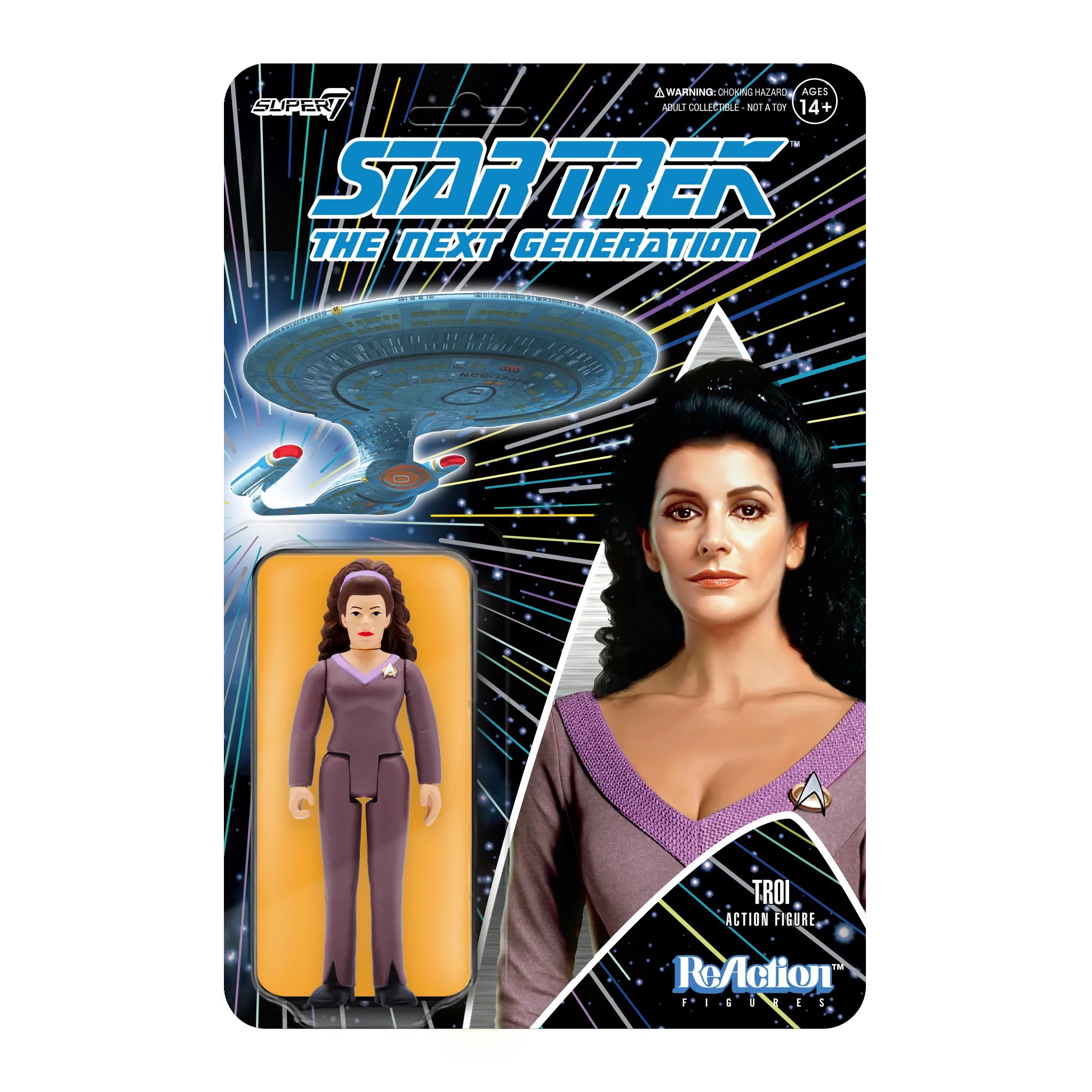 Star Trek: The Next Generation Reaction Counselor Troi Figure