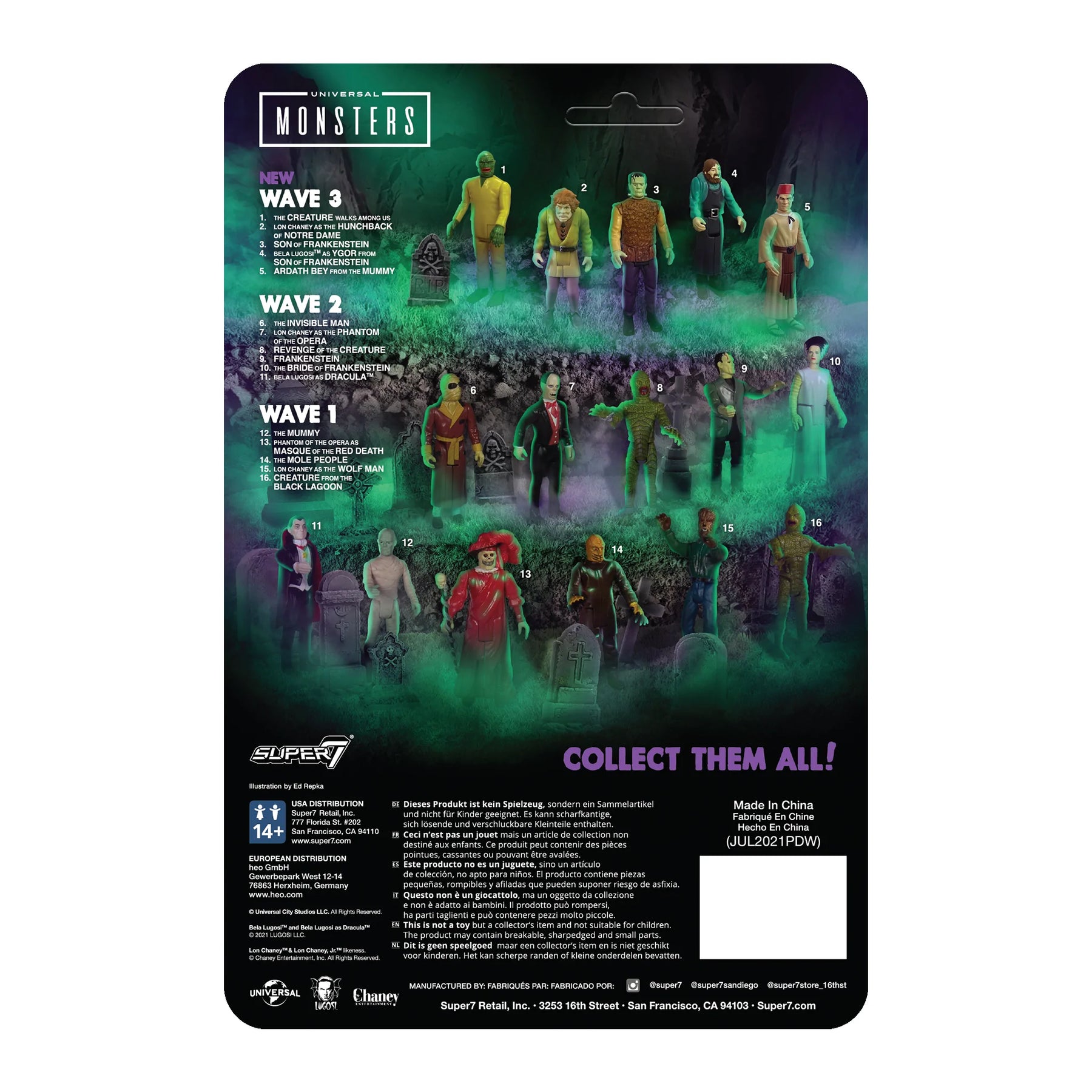 Universal Monsters ReAction Figure - The Hunchback Of Notre Dame