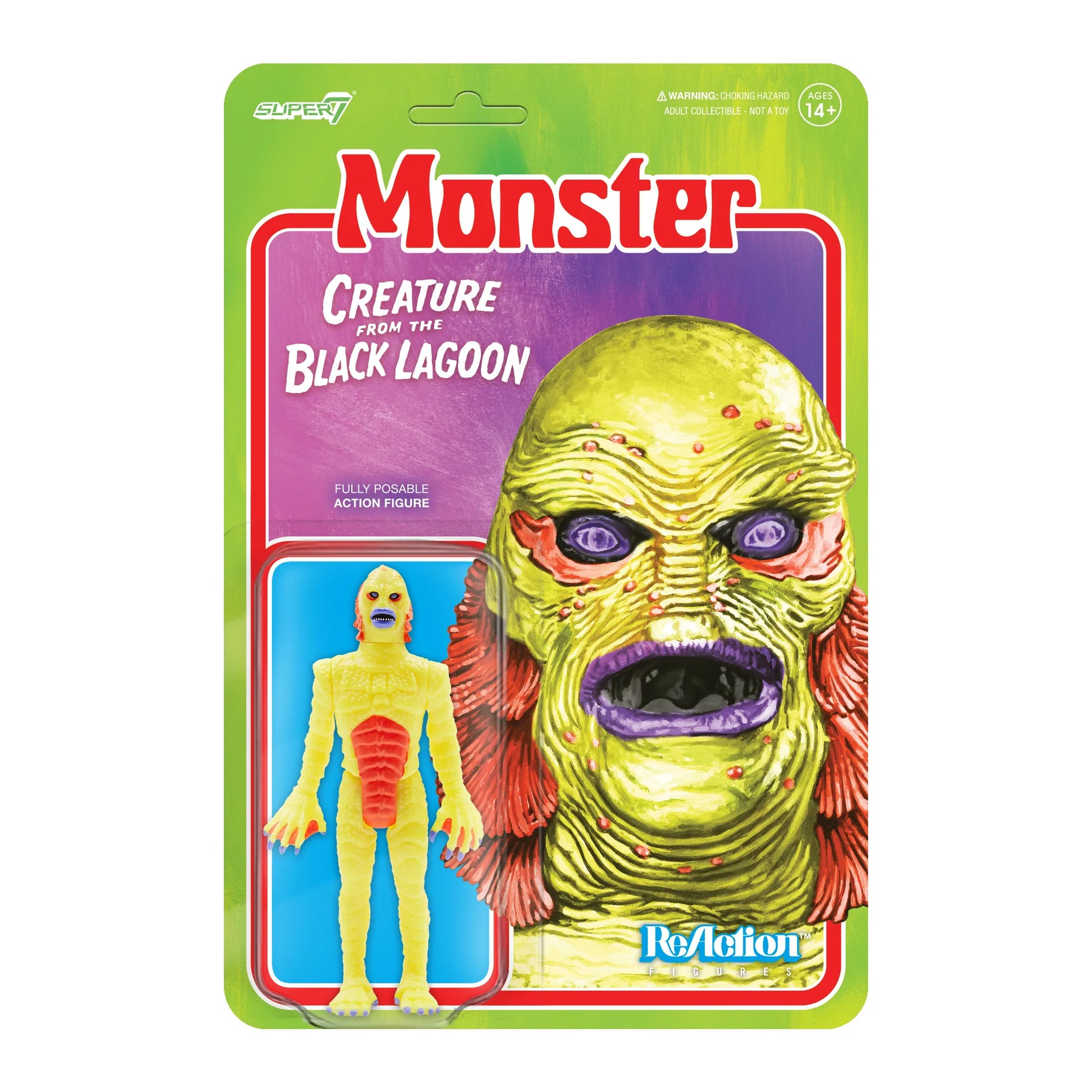 Universal Monsters ReAction Figure - Creature From The Black Lagoon (Costume Colors)