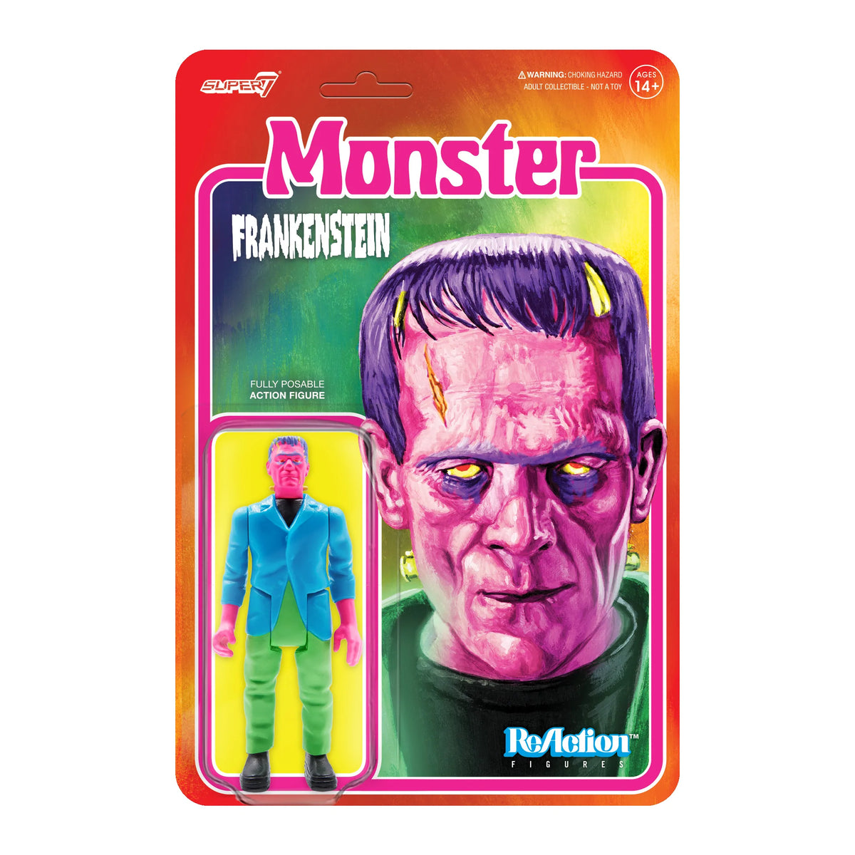 Universal Monsters ReAction Figure - Frankenstein (Costume Colors)