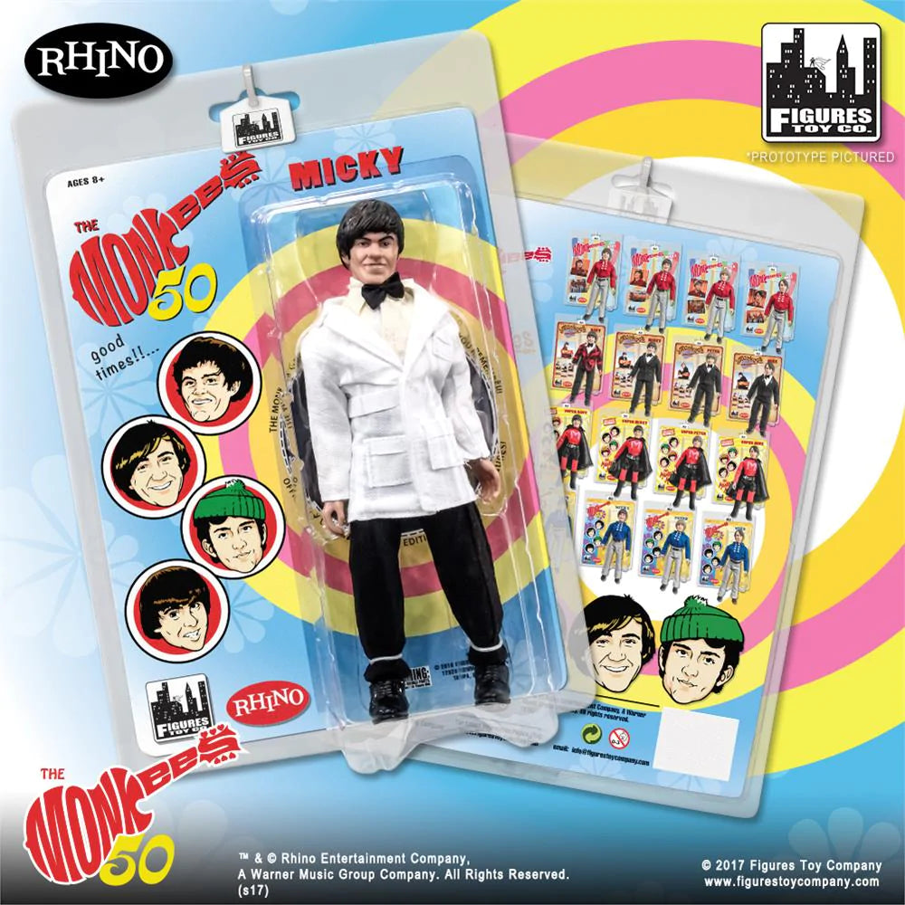 Figures Toy Company - The Monkees - Micky Dolenz (Lab Coat) 8" Action Figure