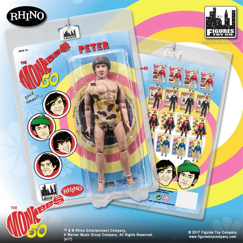 Figures Toy Company - The Monkees - Peter Tork (Jungle) 8" Action Figure