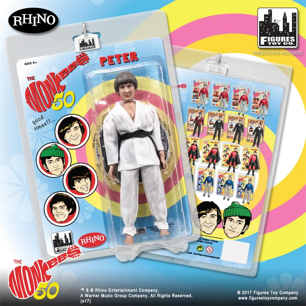 Figures Toy Company - The Monkees - Peter Tork (Karate) 8" Action Figure