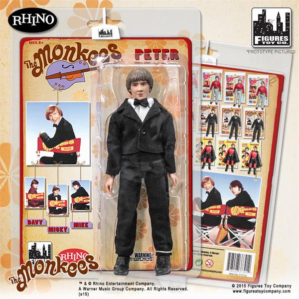 Figures Toy Company - The Monkees - Peter Tork (Tuxedo) 8" Action Figure
