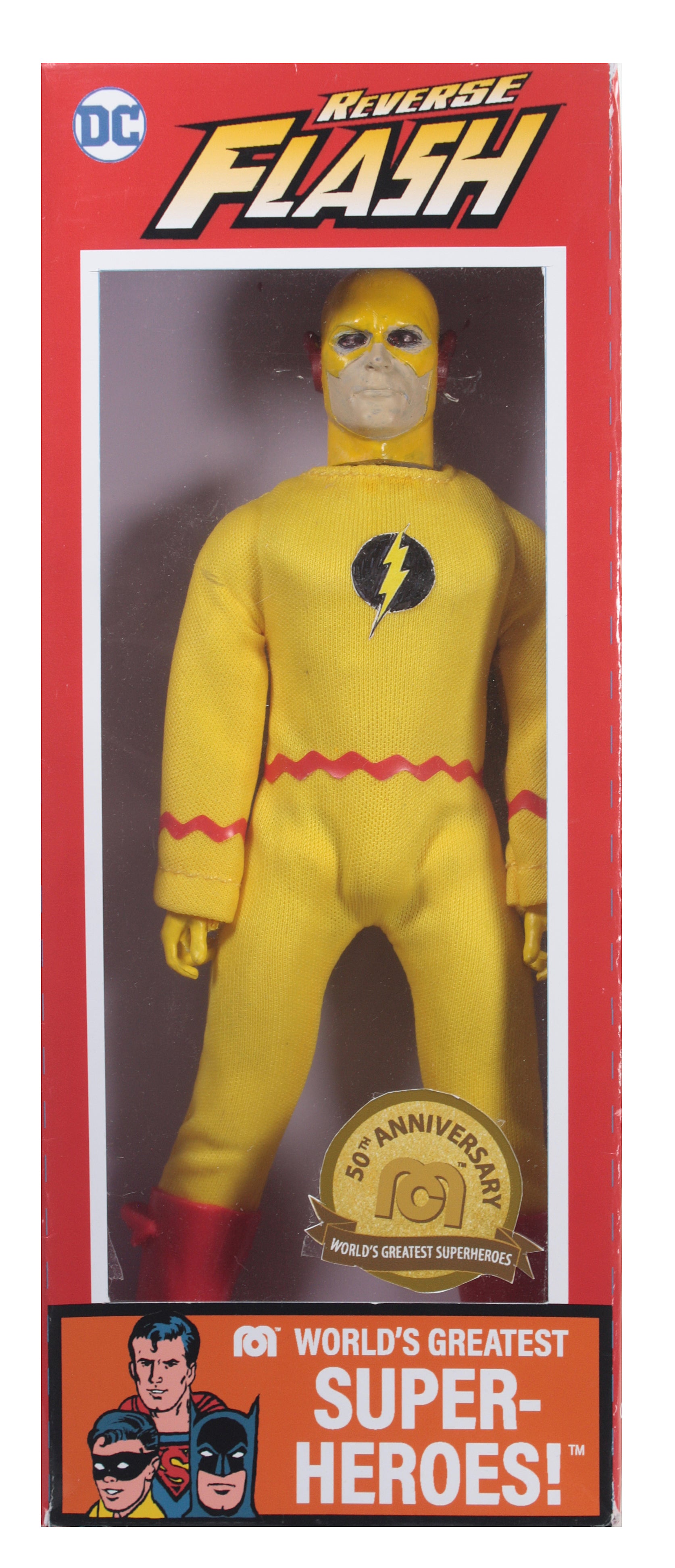 Mego Wave 17 - Reverse Flash 50th Anniversary World's Greatest Superheroes (Classic Box) 8" Action Figure