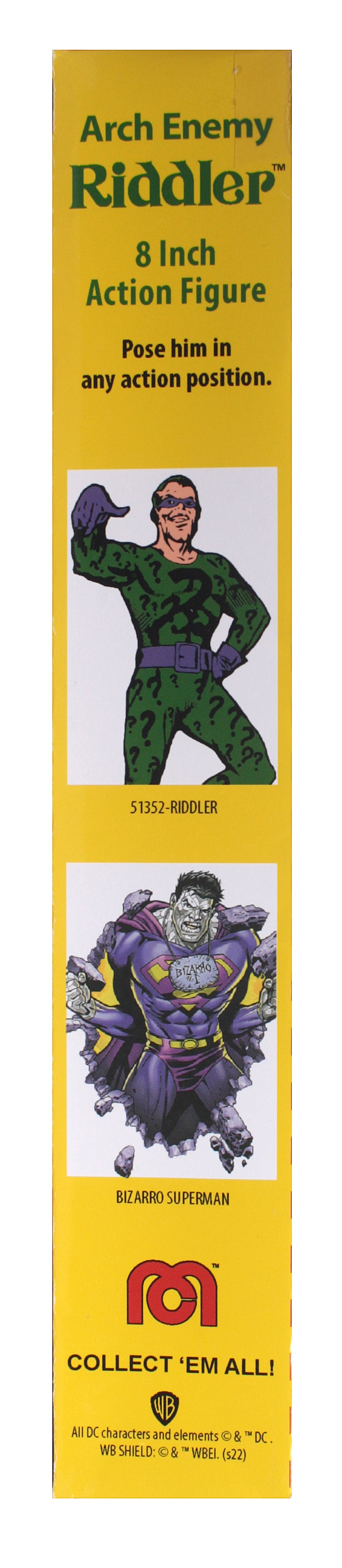 Mego Wave 17 - Riddler 50th Anniversary World's Greatest Superheroes (Classic Box) 8" Action Figure