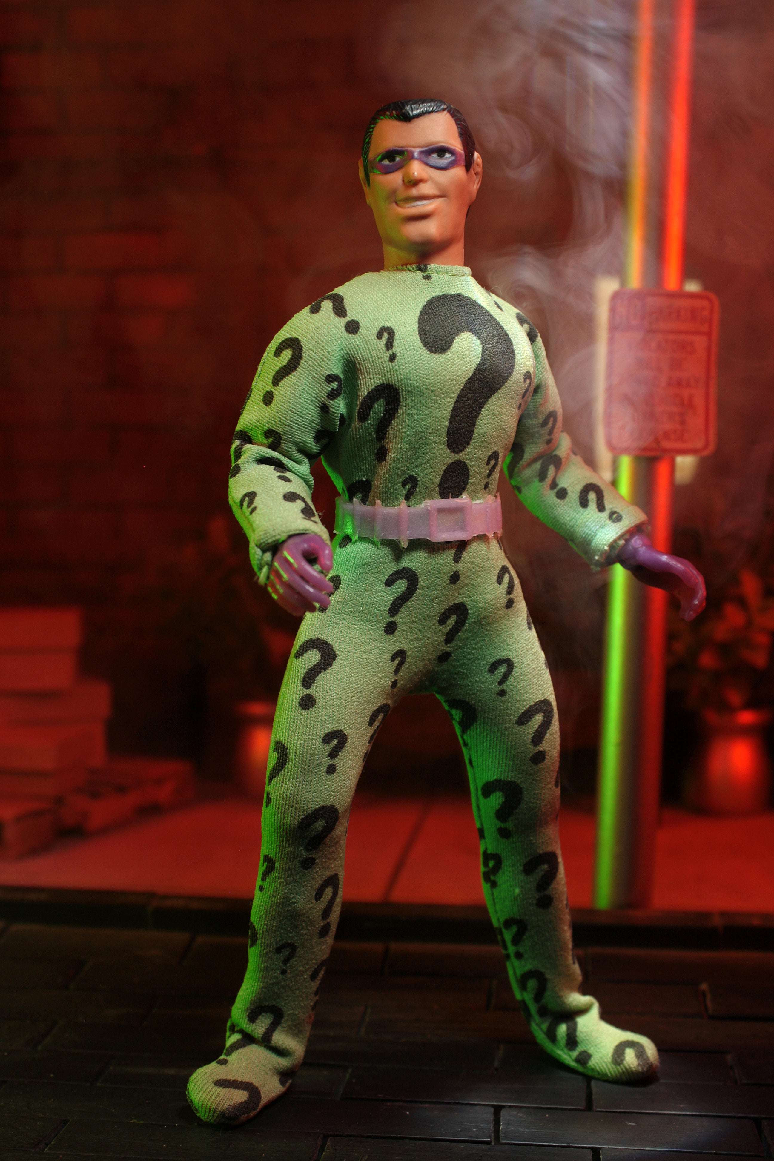 Mego Wave 17 - Riddler 50th Anniversary World's Greatest Superheroes (Classic Box) 8" Action Figure