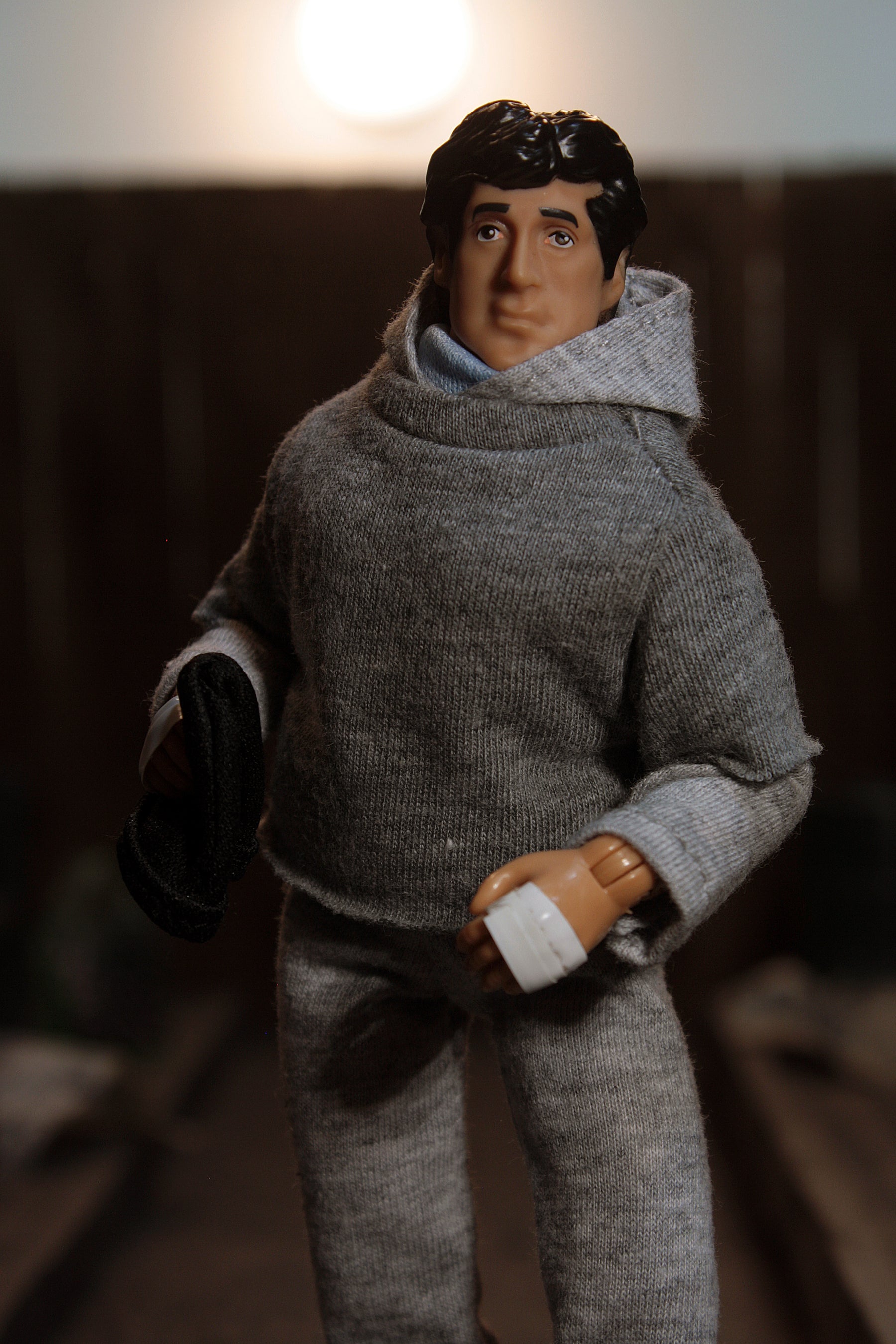 ZLC MEGO Exclusive Rocky Balboa in Training Sweatsuit 8" Action Figure - Zlc Collectibles