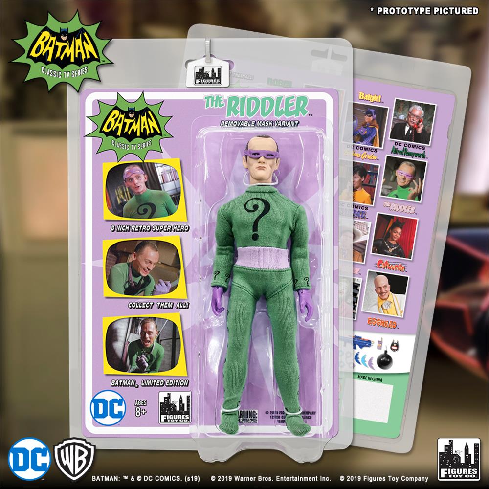 Batman Classic TV Series- The Riddler with Removable Mask 8