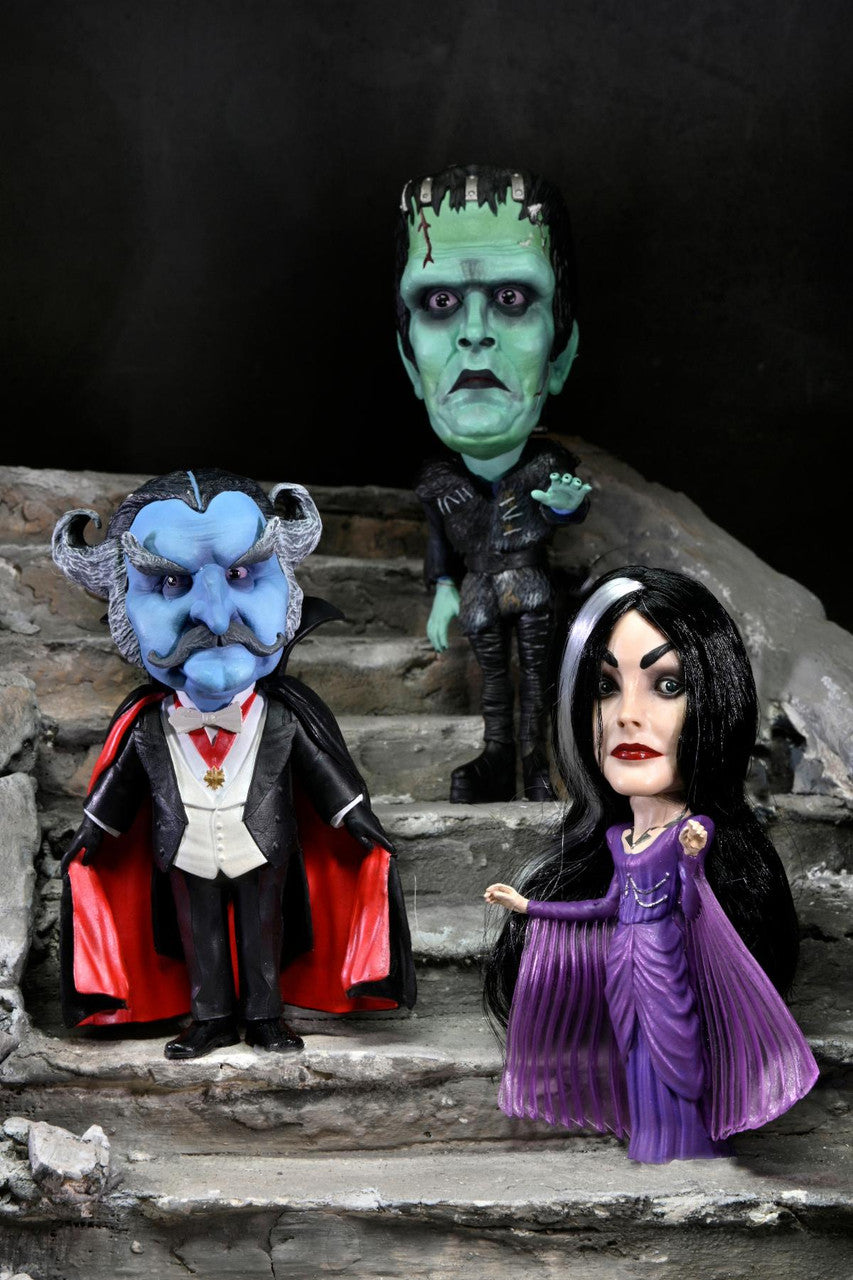 NECA - The Munsters (2022) - Little Big Head Stylized Figures 3-Pack