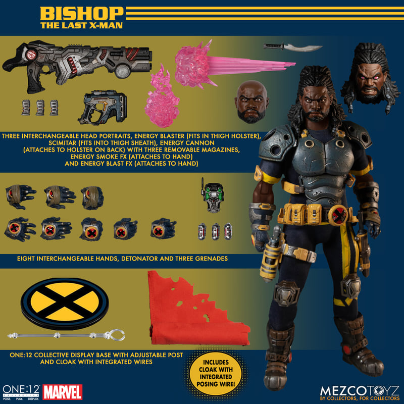 One:12 Collective - X-Men - Bishop Figure