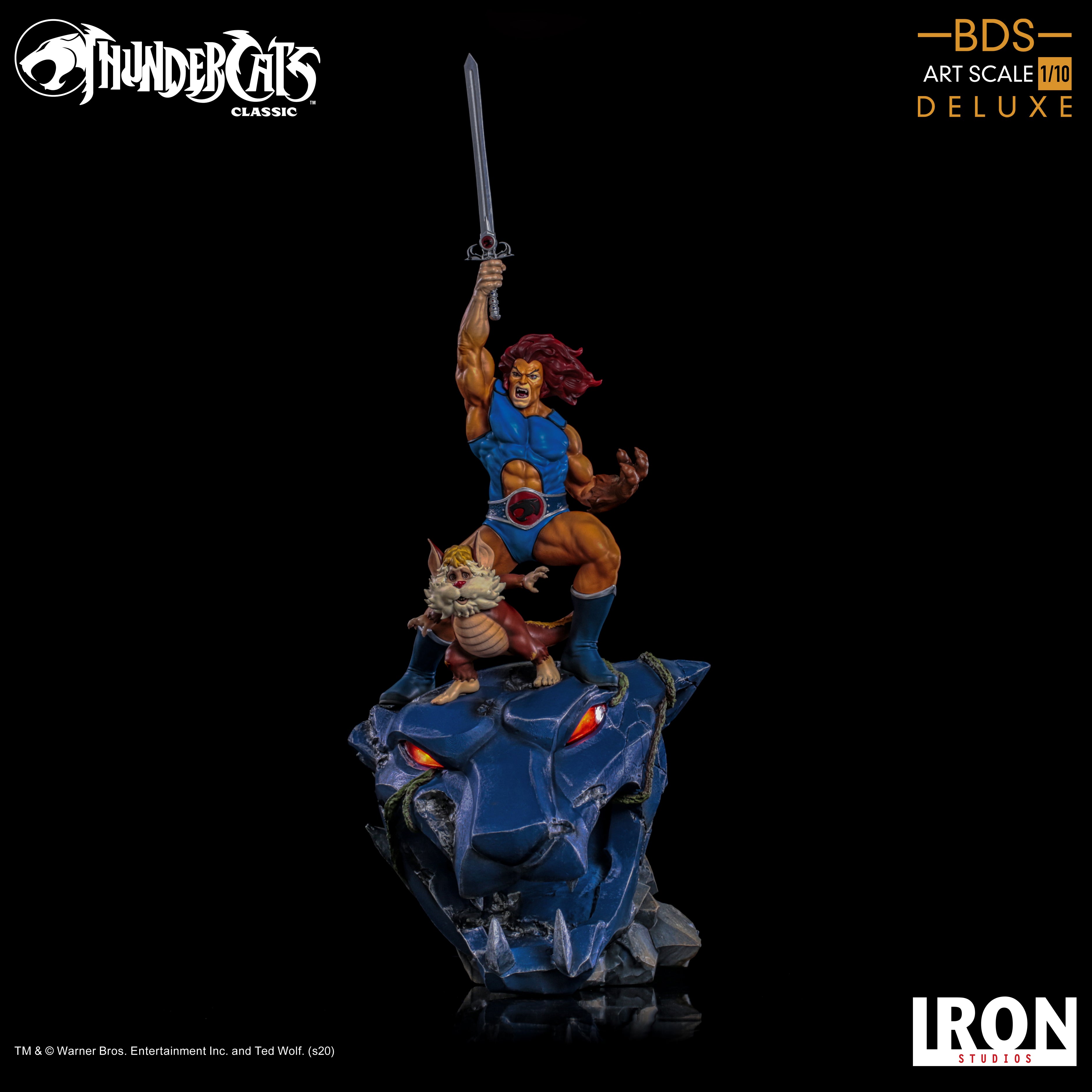 Iron Stuidos Thundercats Lion-O & Snarf Pre-Order Closes On March 8th