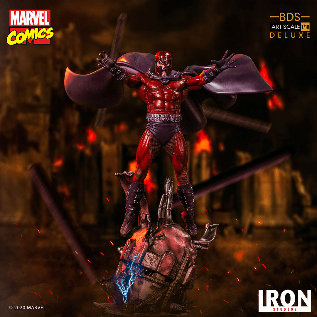 Just Announced Iron Studios -  Magneto Deluxe Art Scale 1/10 - Marvel Comics Series 6