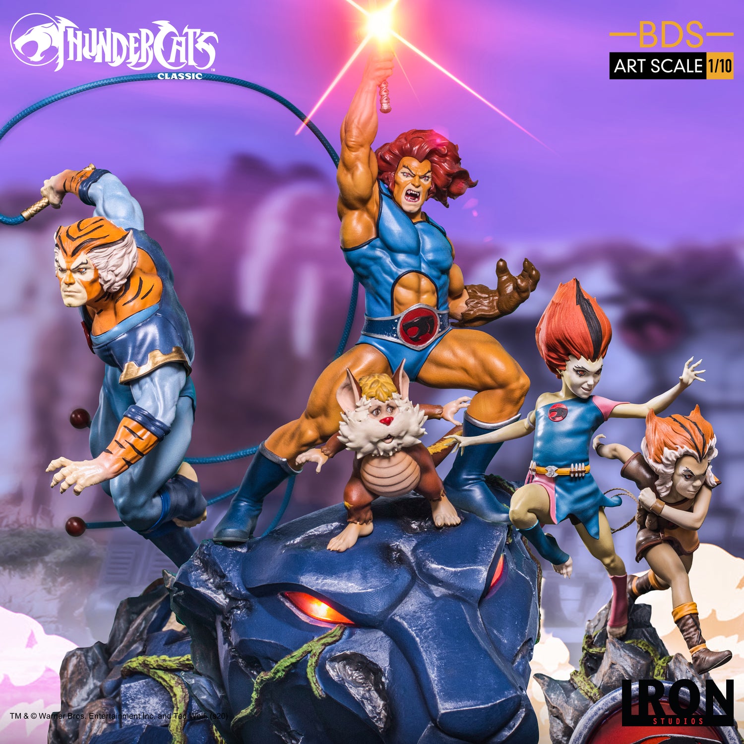 Just Announced Iron Studios -  Thundercats- BDS Art Scale 1/10