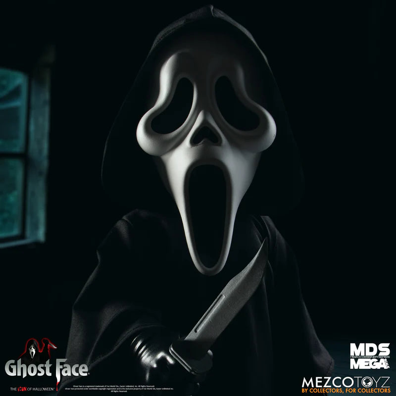 Unveiling the Excitement: The New Mezco MDS Mega Scale - Ghost Face Action Figure (Pre-Order Ships November 2023)