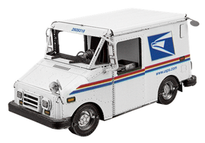 Metal Earth - USPS LLV Mail Truck Model Kit