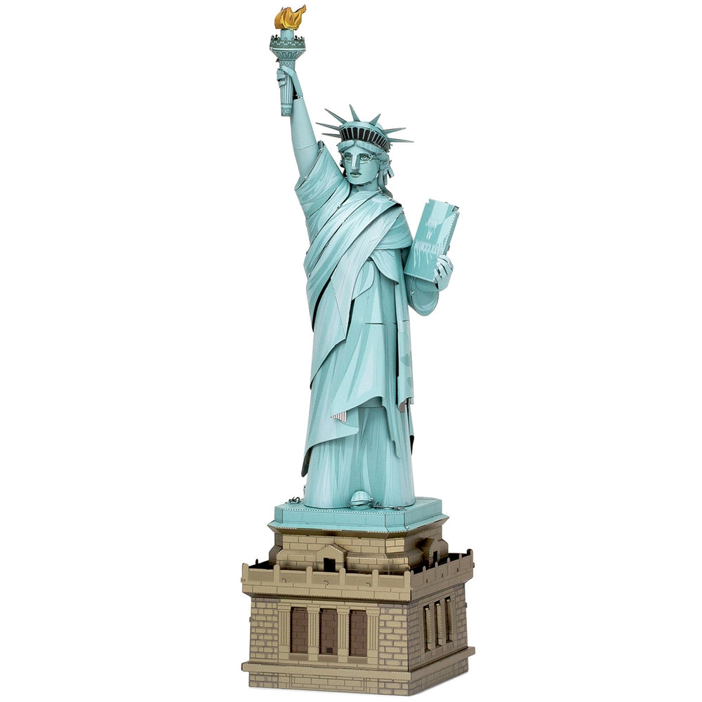 Kit Maquette Métal 3D Statue De La Liberté - Fascinations Metal Earth, 87 Pièces, Niveau Difficile
