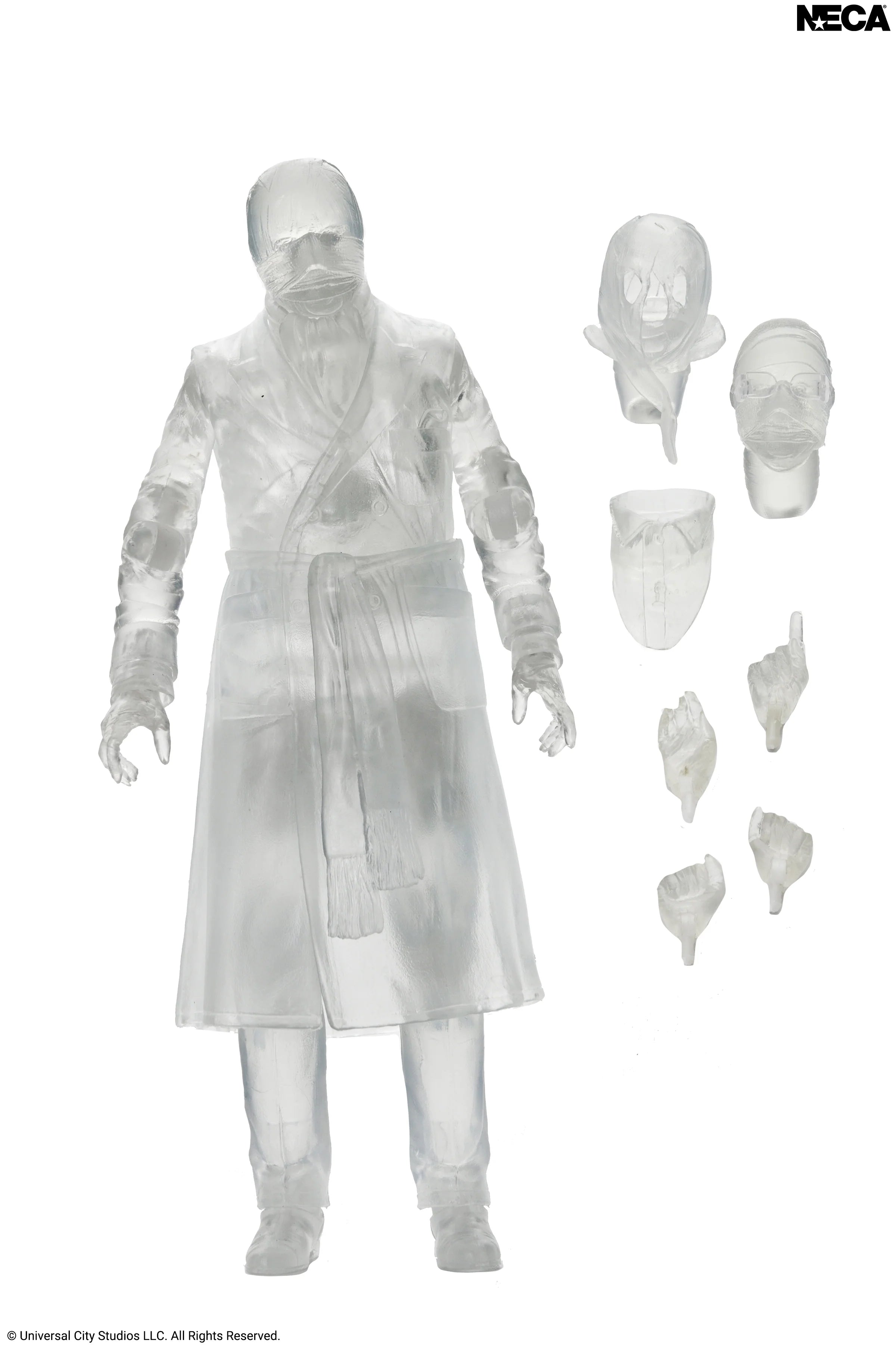 NECA - Universal Monsters - Ultimate The Invisible, Invisible Man 7" Action Figure (Pre-Order Ships February 2027)