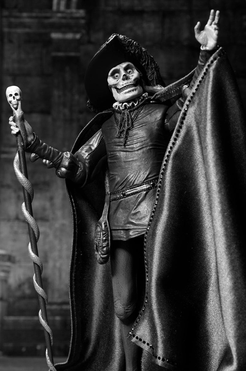 NECA - Universal Monsters - Phantom of the Opera (1925) - Ultimate Masque of the Red Death (Black & White) 7" Scale Action Figure