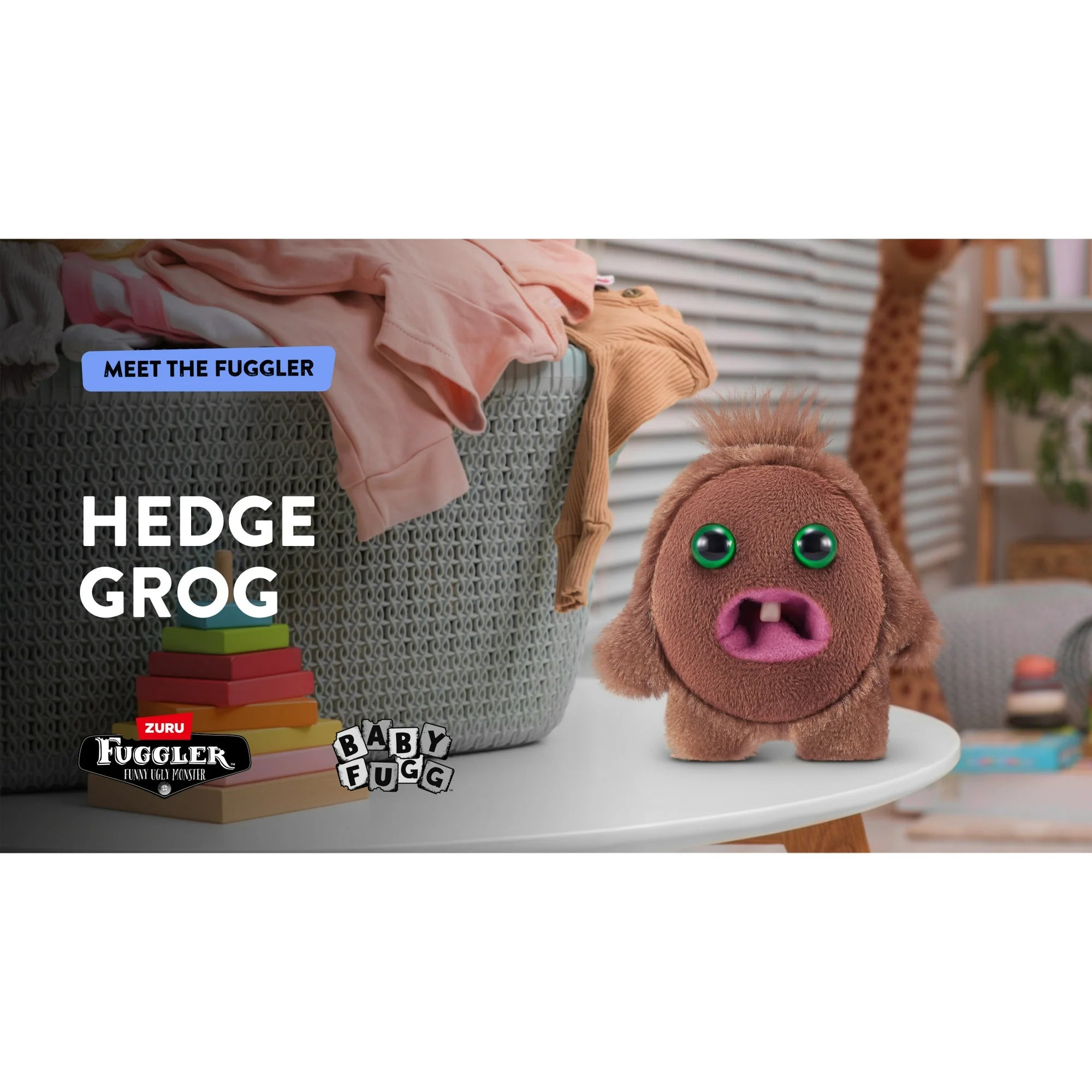 Fuggler - Baby Fugg - Hedge Grog 3.5-Inch Plush Figure