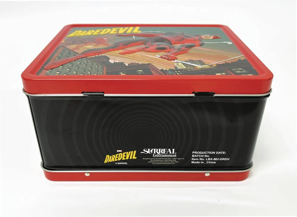 TIN TITANS - MARVEL DAREDEVIL PX LUNCHBOX & BEV CONTAINER