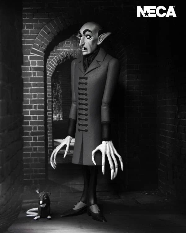 NECA - Toony Terrors - Count Orlok (Nosferatu) (Silver Screen Edition) 6" Action Figure (Pre-Order Ships November)