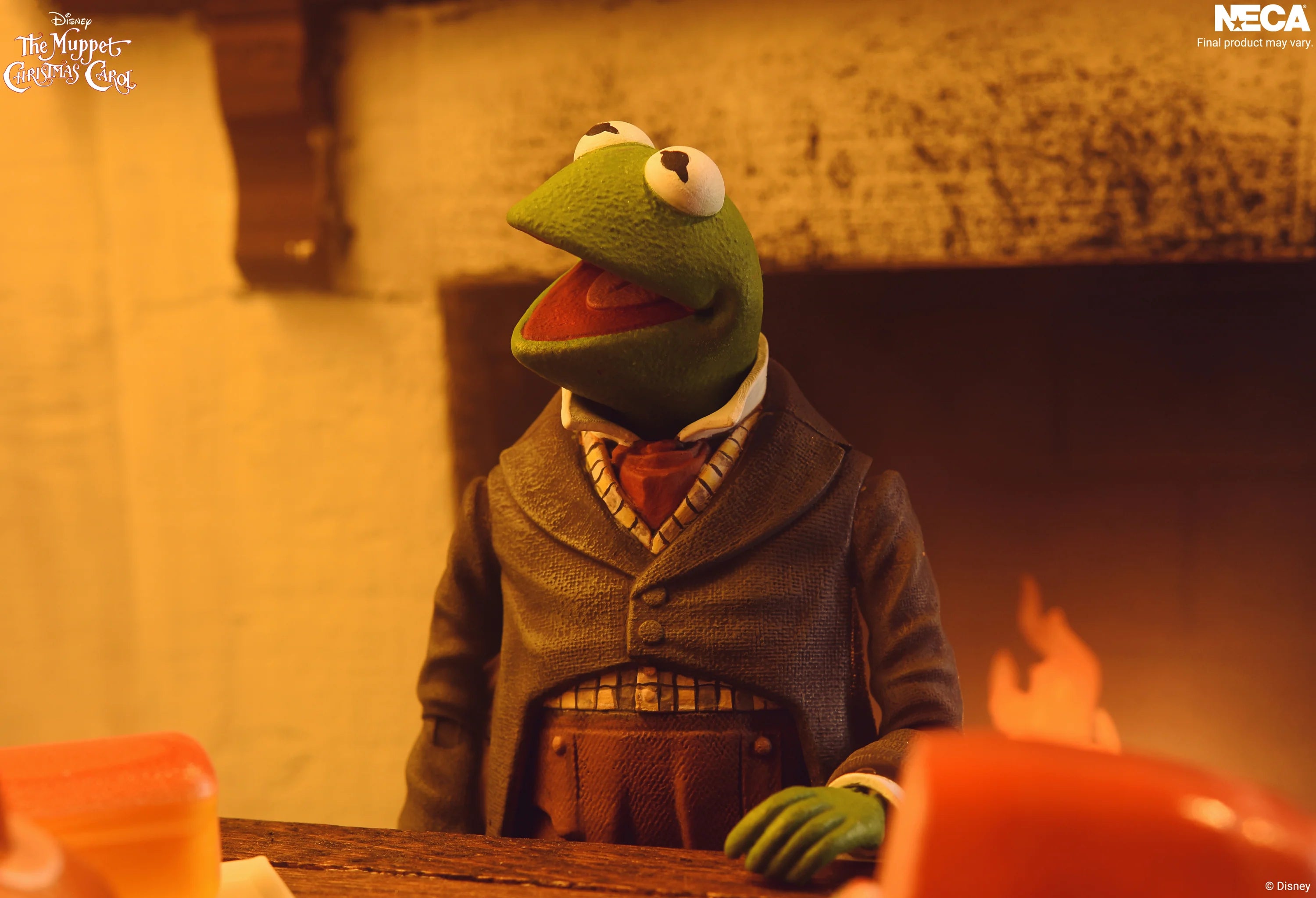 NECA - The Muppets - The Muppet Christmas Carol - Ultimate Kermit As Bob Cratchet & Robin As Tiny Tim 7" Scale Action Figure 2-Pack (Pre-Order Ships 4th Quarter 2026)