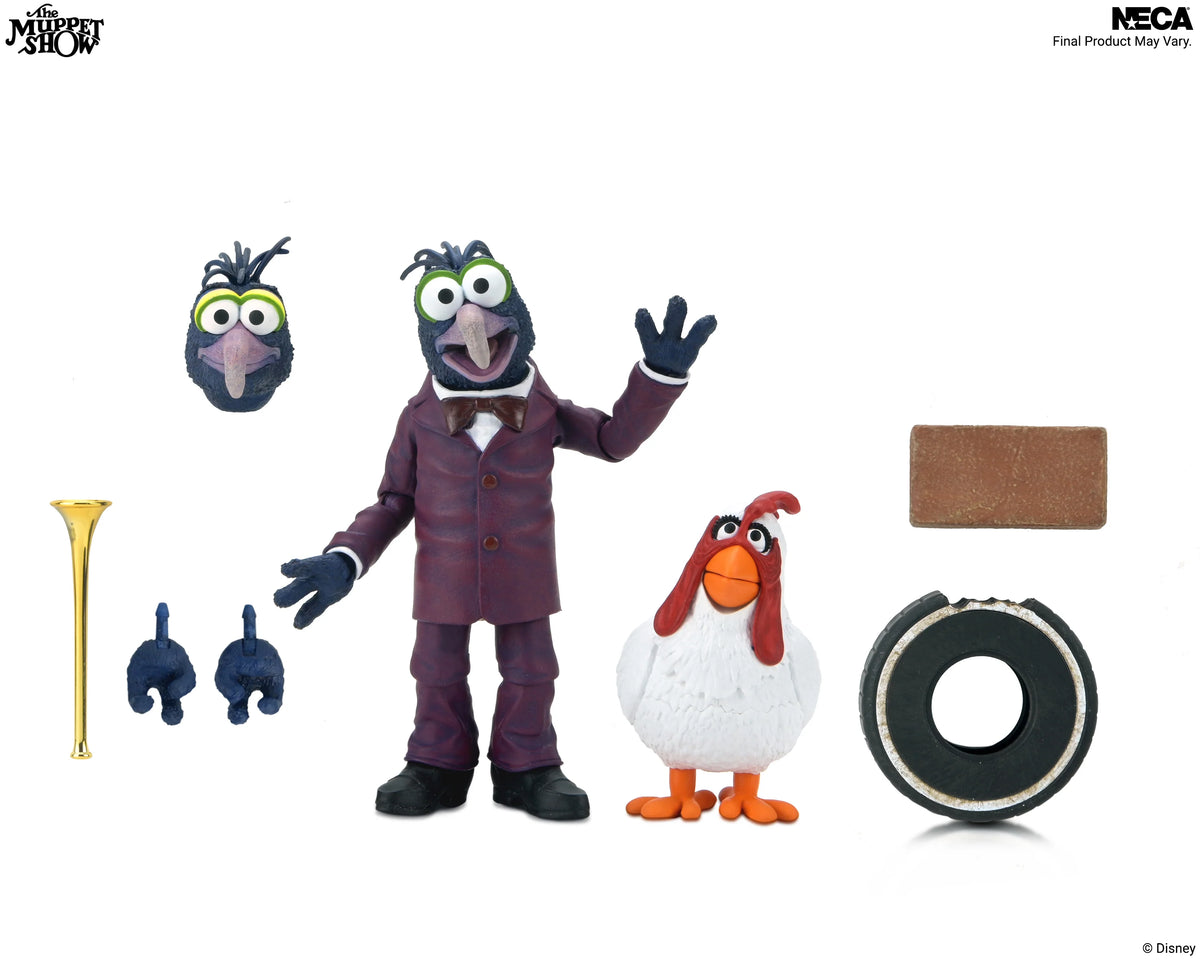 NECA - The Muppets - Ultimate Gonzo & Camilla 7" Scale Action Figure