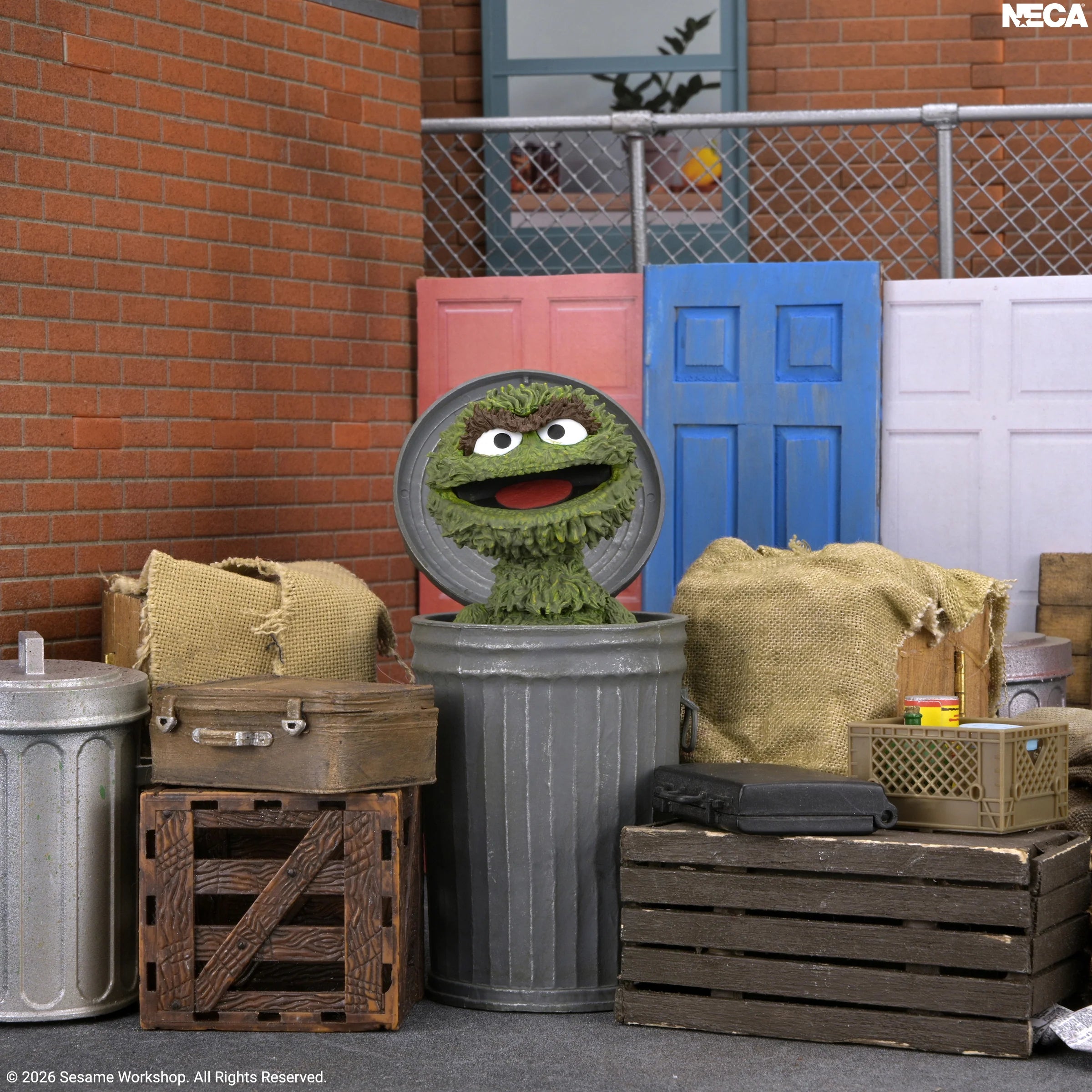 NECA - Sesame Street - Ultimate Oscar The Grouch 7" Scale Action Figure (Pre-Order Ships 4th Quarter 2026)