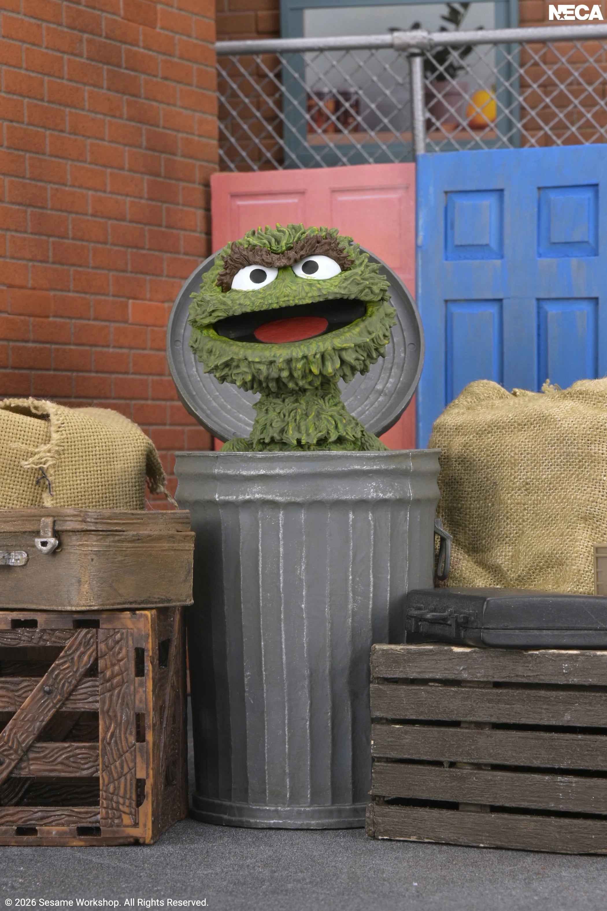 NECA - Sesame Street - Ultimate Oscar The Grouch 7" Scale Action Figure (Pre-Order Ships 4th Quarter 2026)