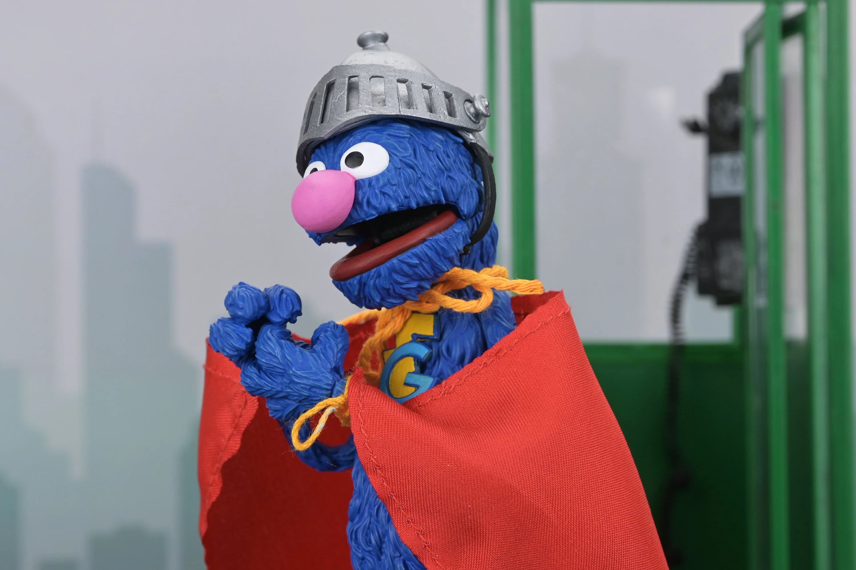 Damaged Package - NECA - Sesame Street - Ultimate Super Grover 7" Scale Action Figure
