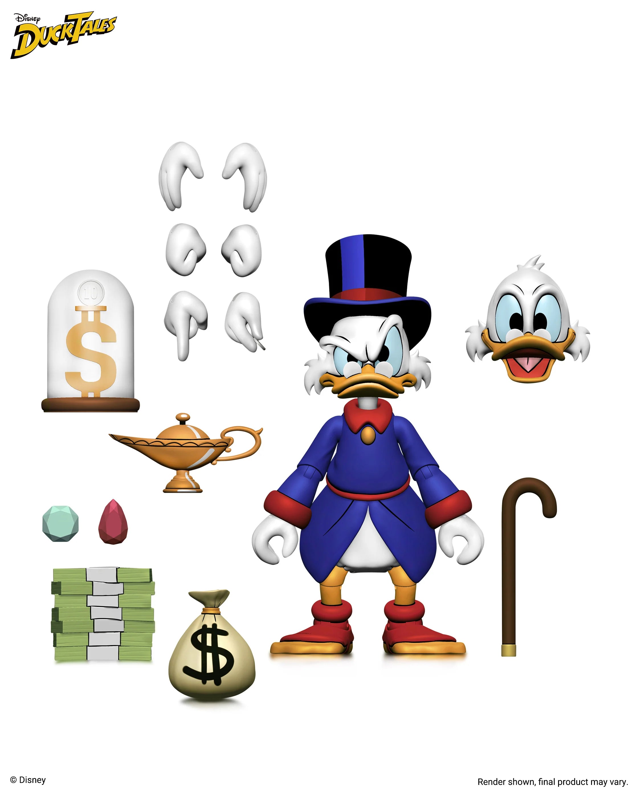 NECA - Disney’s DuckTales - Ultimate Scrooge McDuck 7” Scale Action Figure (Pre-Order Ships October 2026)