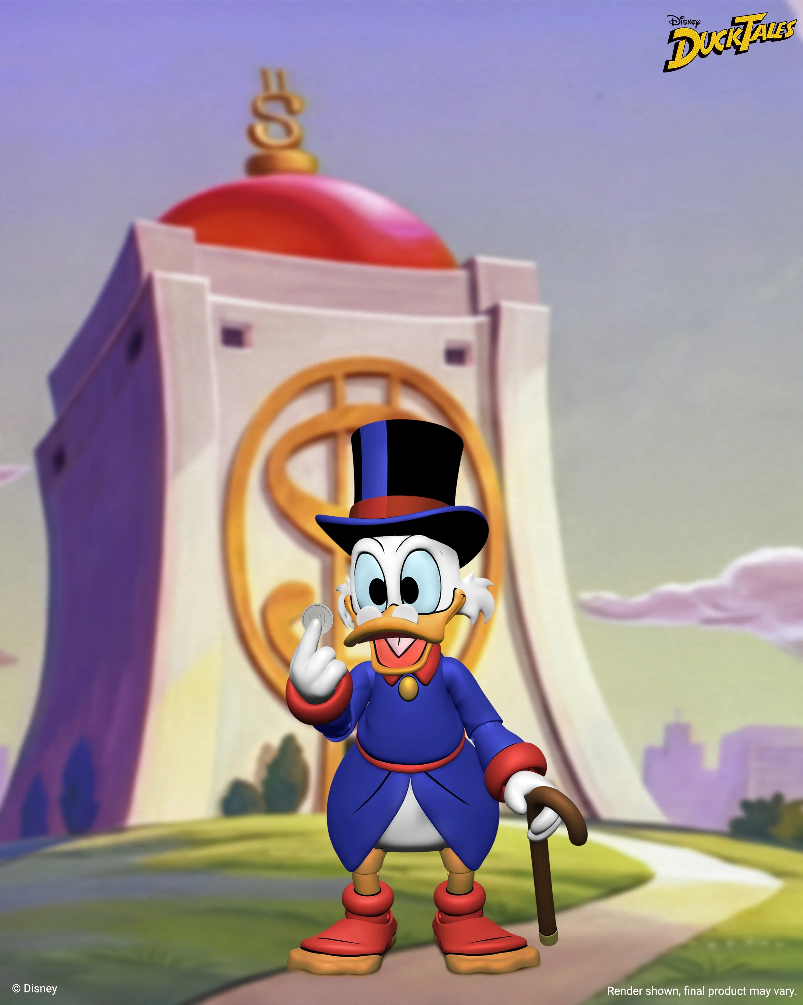 NECA - Disney’s DuckTales - Ultimate Scrooge McDuck 7” Scale Action Figure (Pre-Order Ships October 2026)