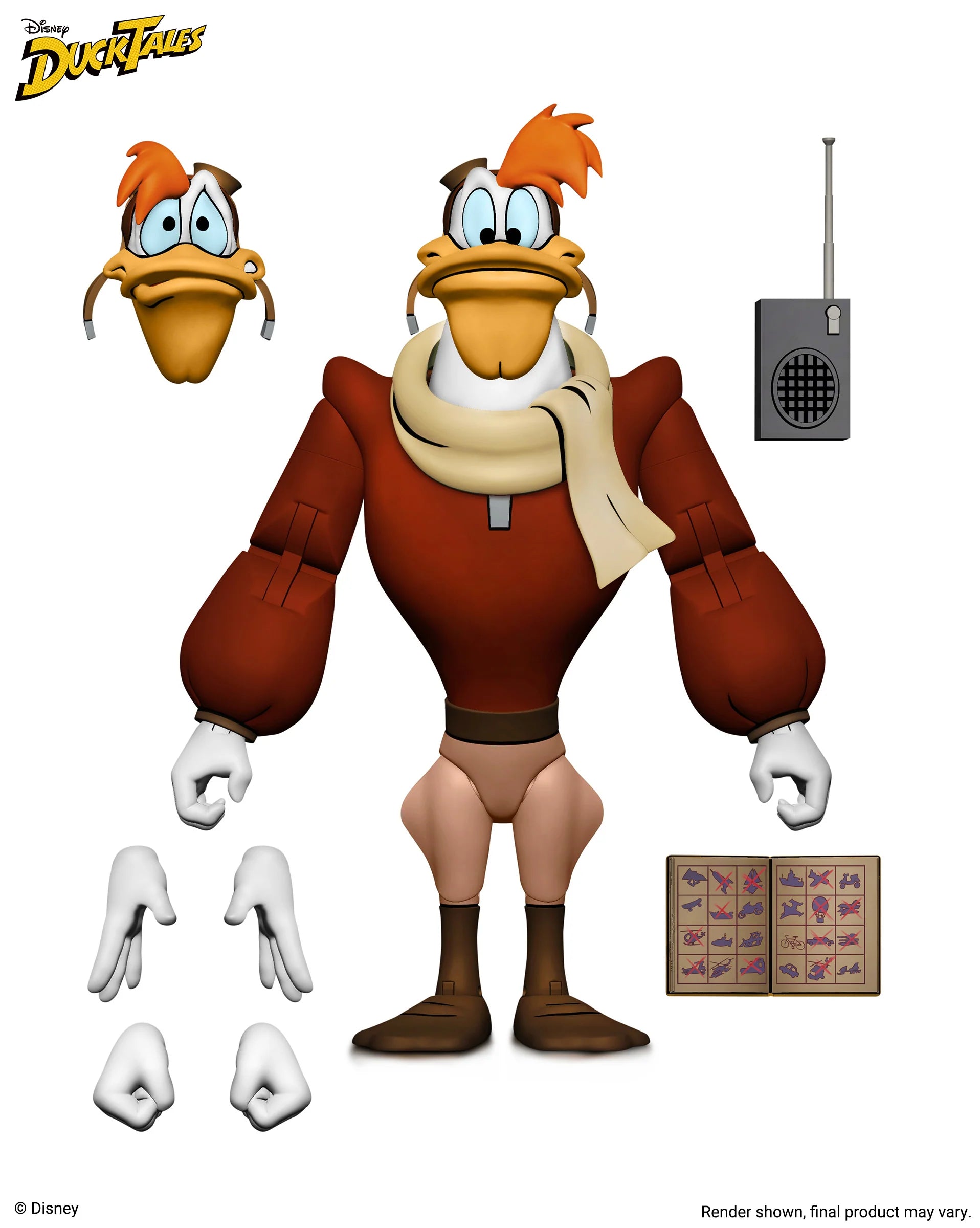 NECA - Disney’s DuckTales - Ultimate Launchpad McQuack 7” Scale Action Figure (Pre-Order Ships October 2026)