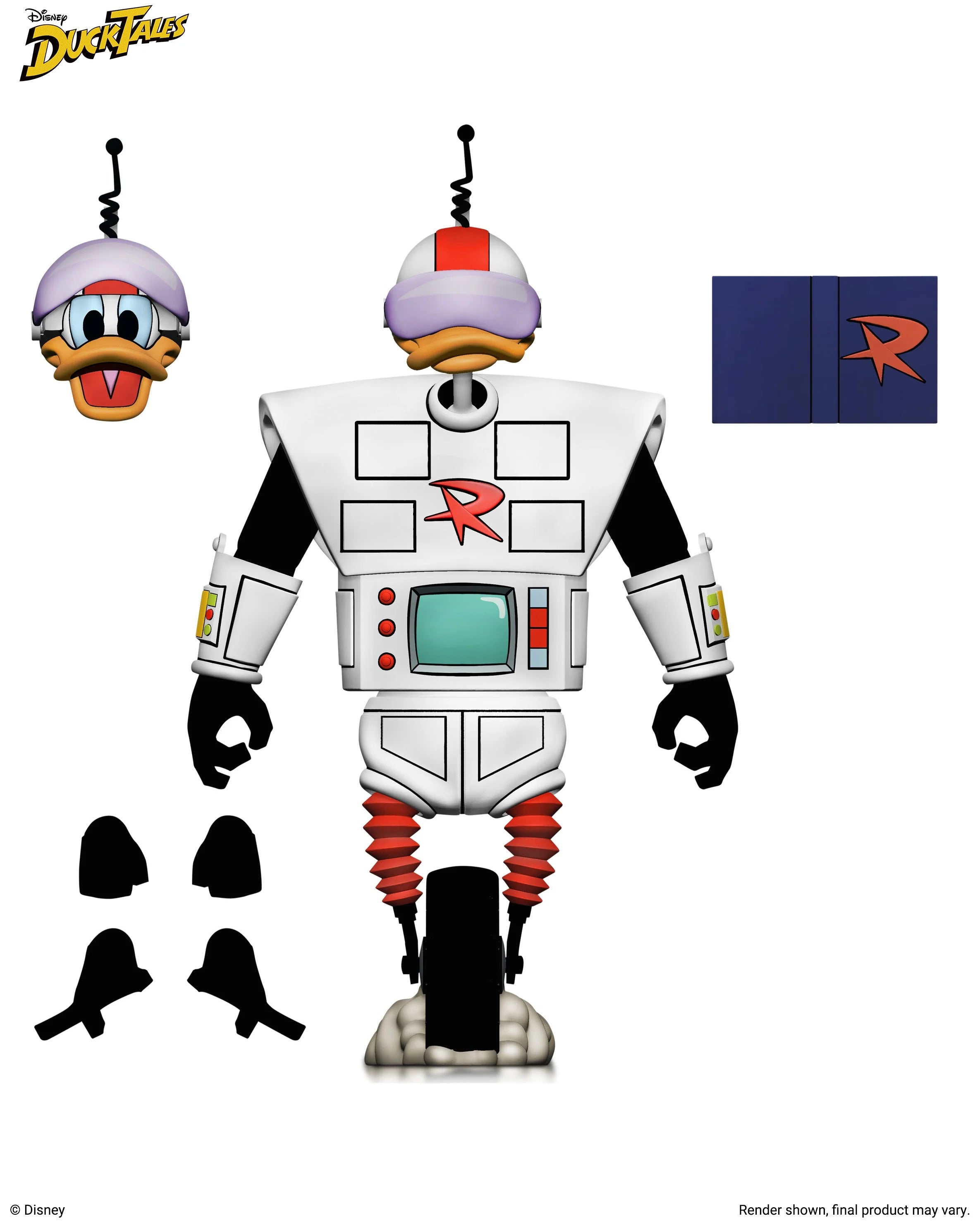 NECA - Disney’s DuckTales - Ultimate Gizmoduck 7” Scale Action Figure (Pre-Order Ships October 2026)