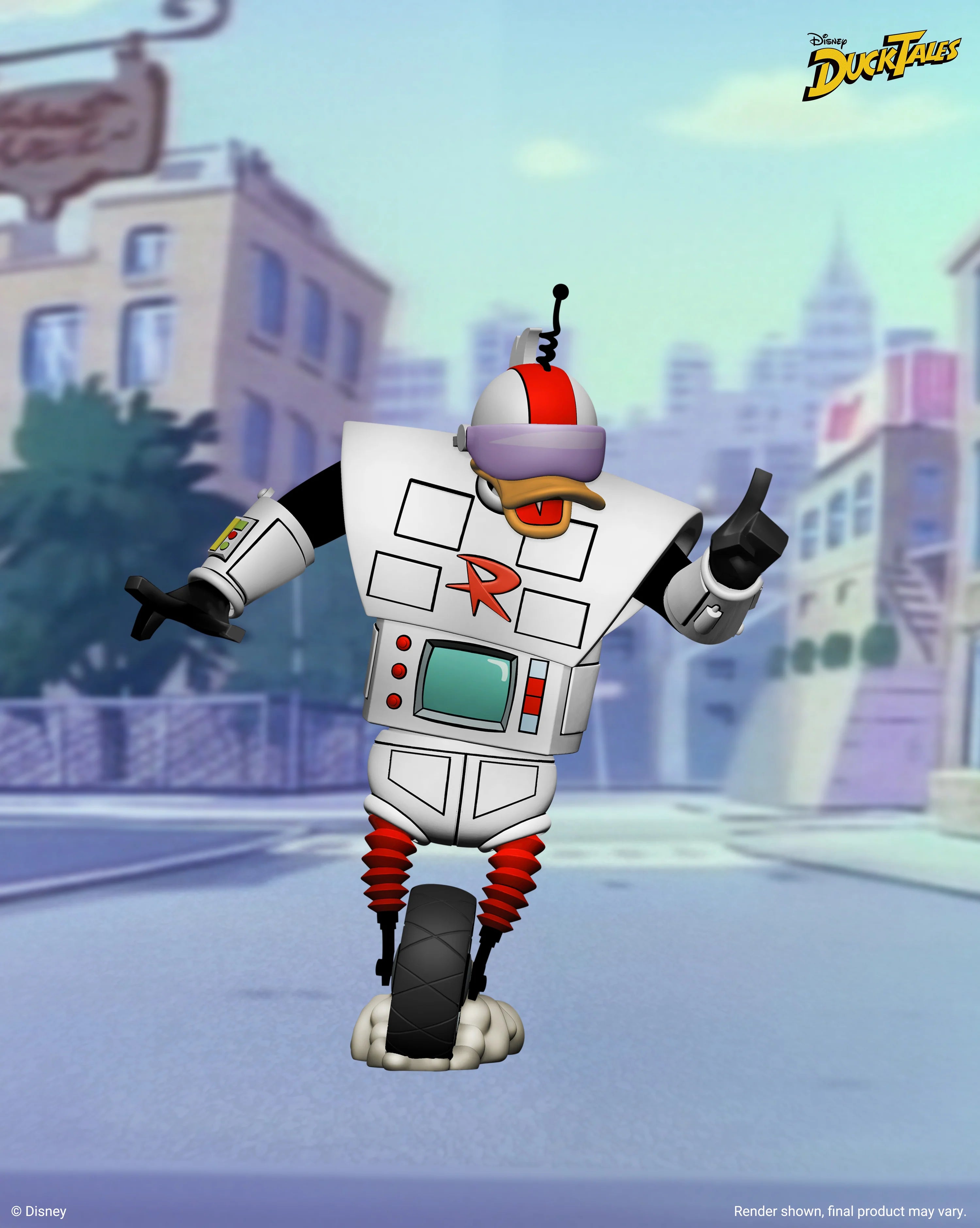 NECA - Disney’s DuckTales - Ultimate Gizmoduck 7” Scale Action Figure (Pre-Order Ships October 2026)
