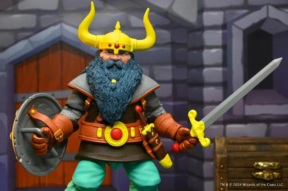 NECA - Dungeons & Dragons - 50th Anniversary Elkhorn on Blister Card 7" Action Figure (Pre-Order Ships October)