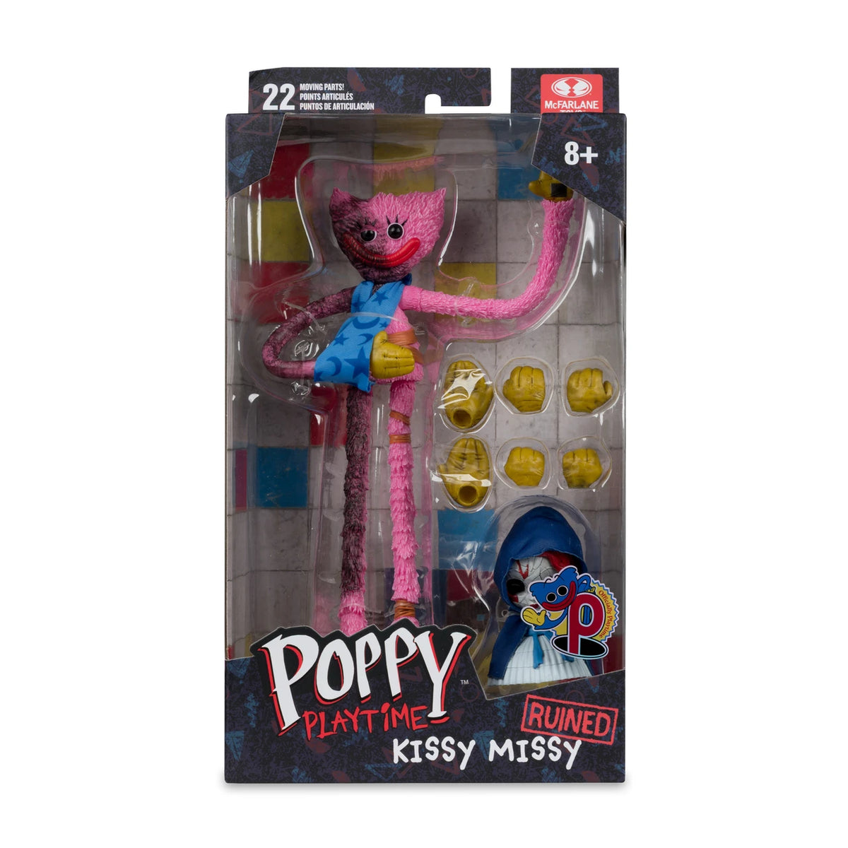 McFarlane - Poppy Playtime - Kissy Missy (Ruined) 7" Action Figure