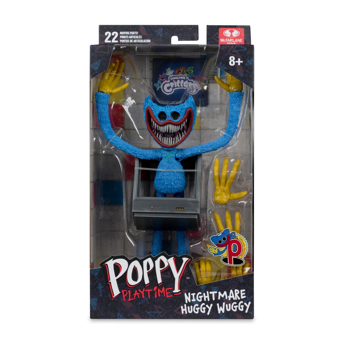 McFarlane - Poppy Playtime - Nightmare Huggy 7" Action Figure