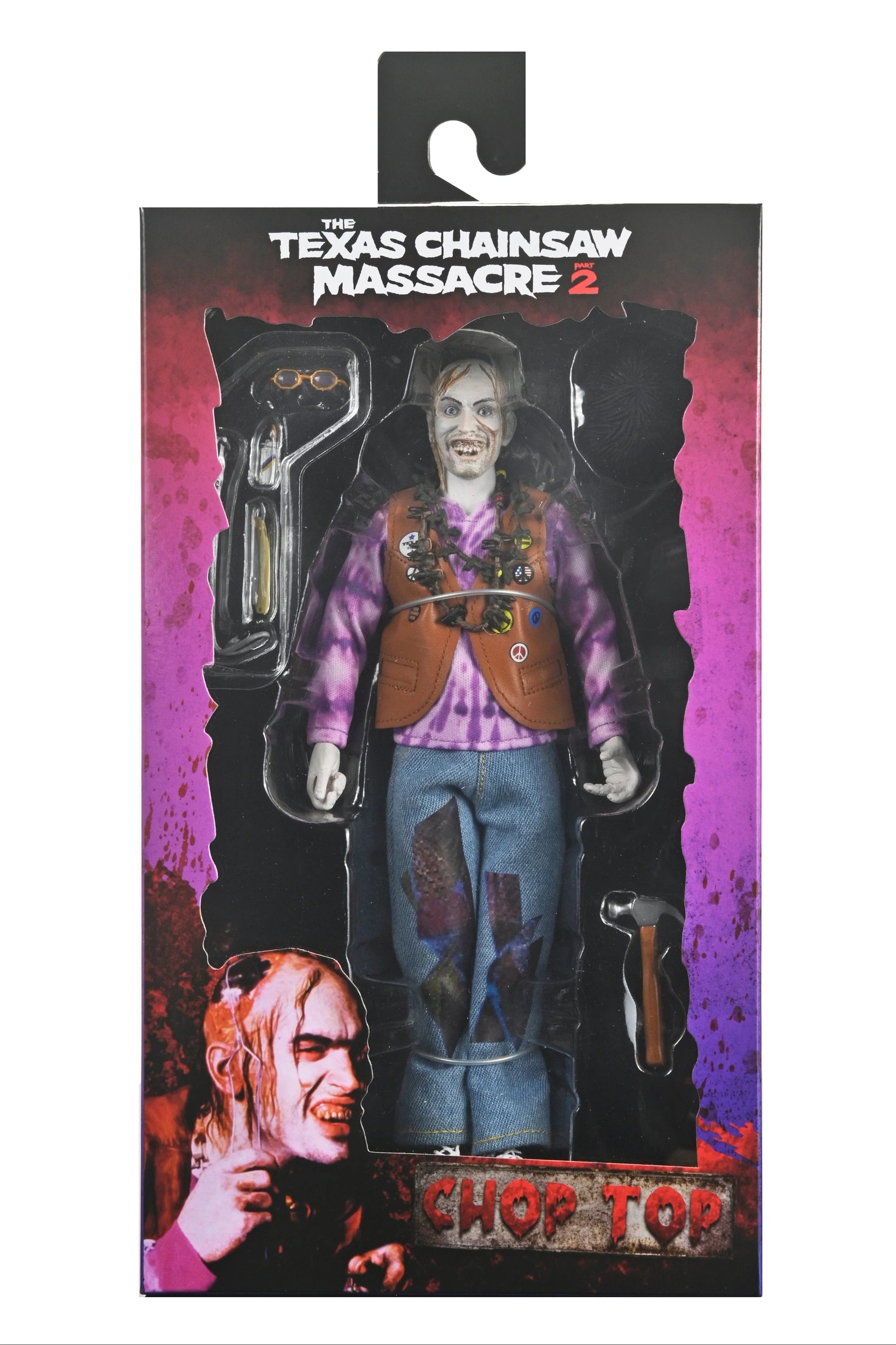 NECA - Texas Chainsaw Massacre 2 - Chop Top 8" Clothed Action Figure (Pre-Order Ships April 2026)