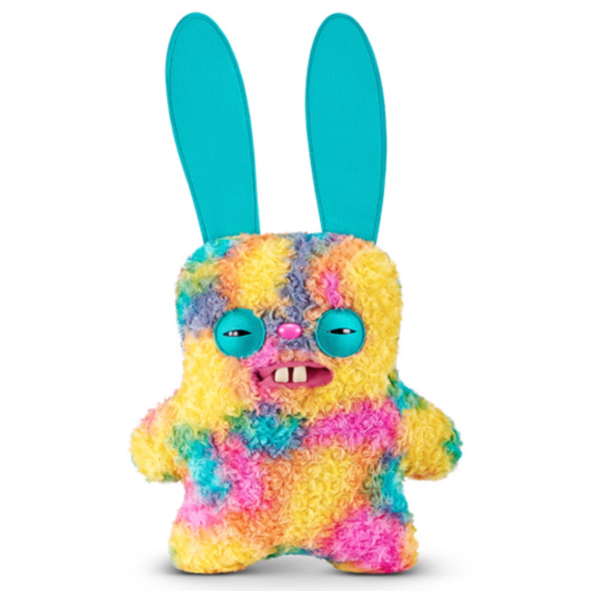 Fuggler - Bigg Fuggs - Rabid Rabbit (Tie-Dye) - 18" Plush Figure