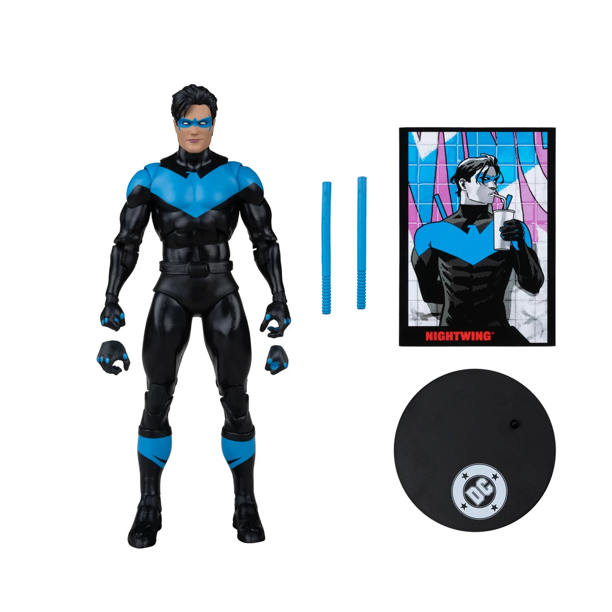 McFarlane - DC Page Punchers: Nightwing #81 - Nightwing 7" Figure with Comic