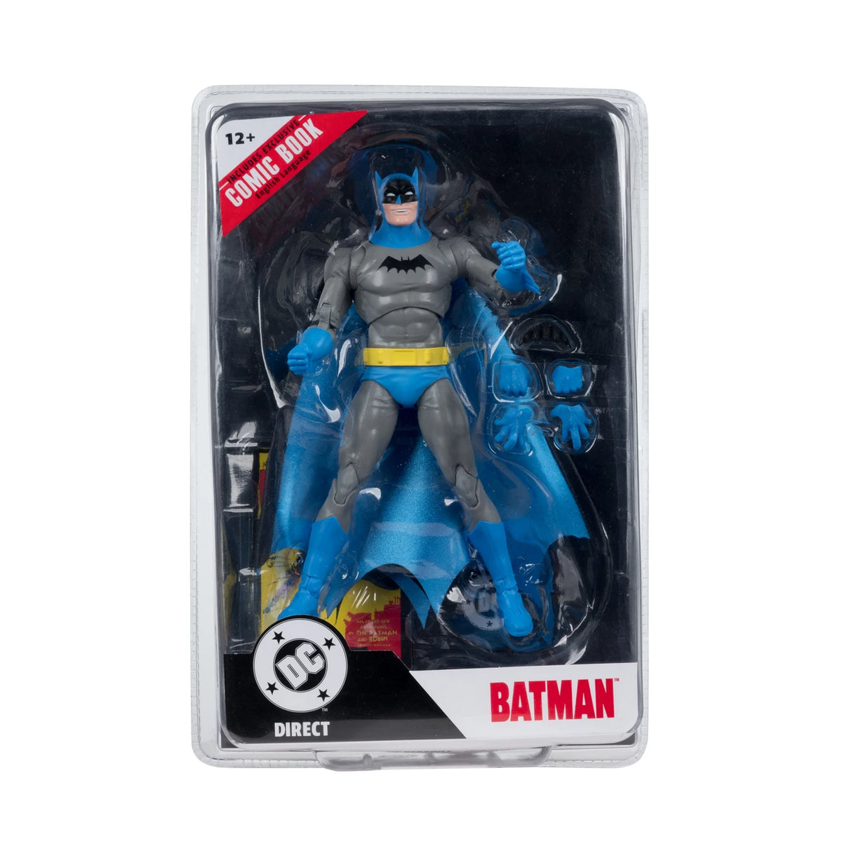 McFarlane - DC Page Punchers: Batman #1 - Batman 7" Figure with Comic
