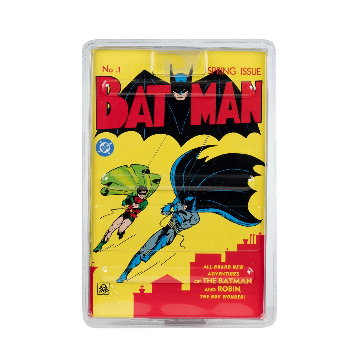 McFarlane - DC Page Punchers: Batman #1 - Batman 7" Figure with Comic