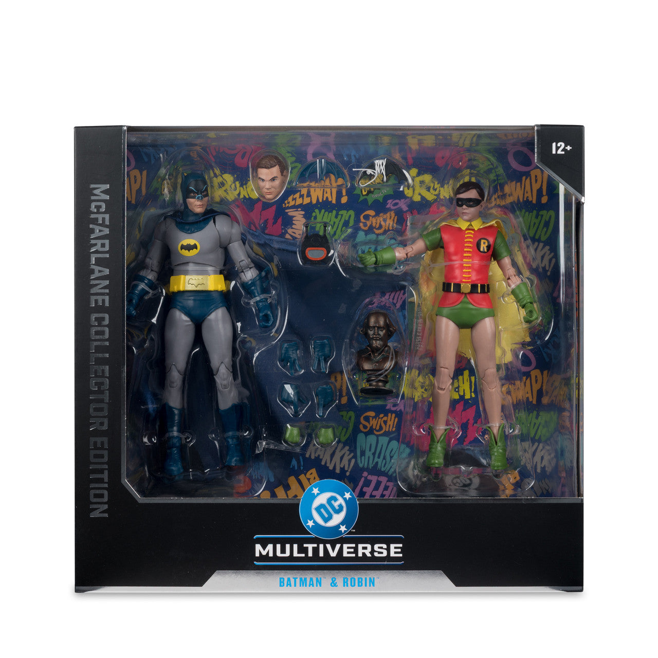 McFarlane Collector Edition #5 - DC Multiverse - Batman & Robin (Batman Classic TV Series) 7" Action Figure 2-Pack