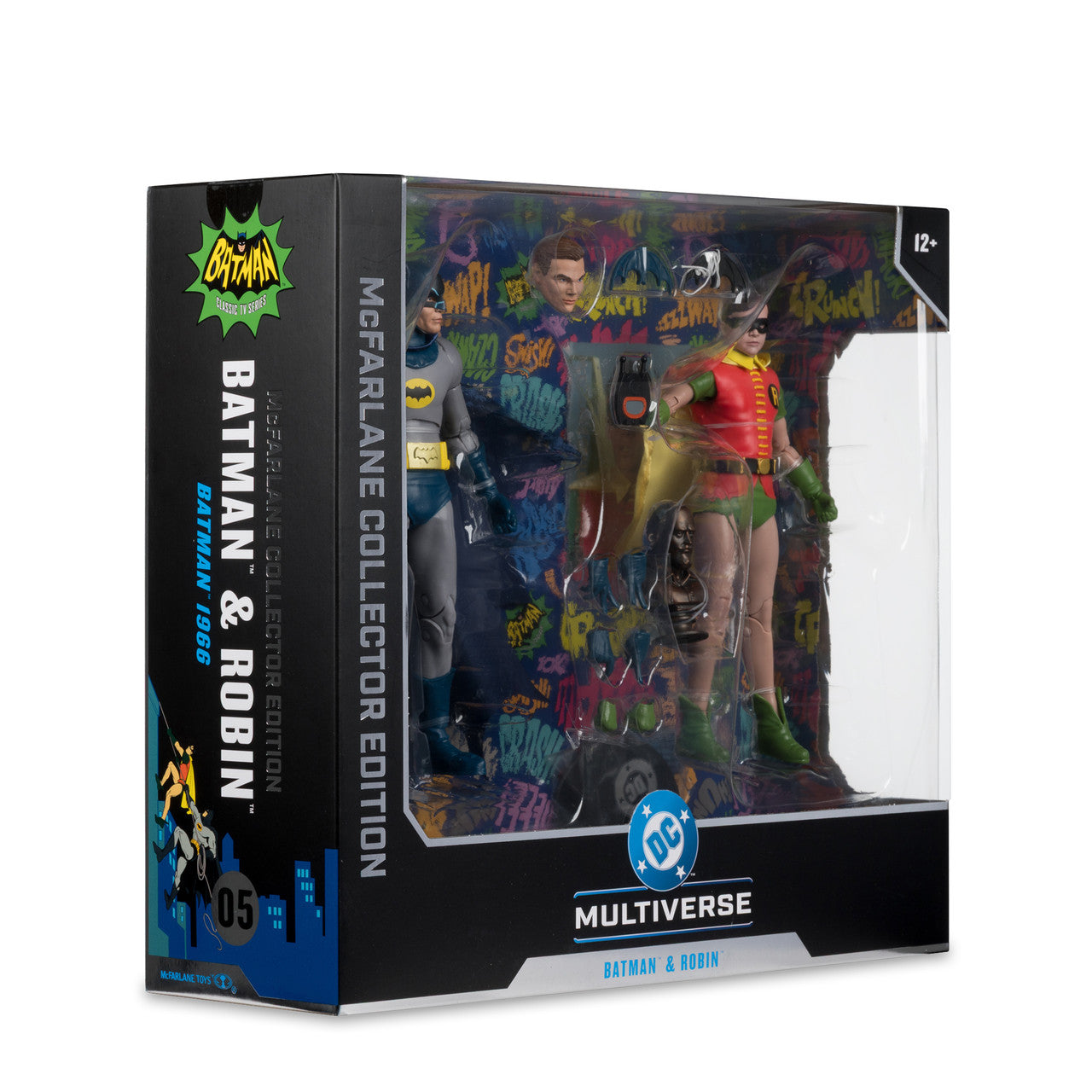 McFarlane Collector Edition #5 - DC Multiverse - Batman & Robin (Batman Classic TV Series) 7" Action Figure 2-Pack