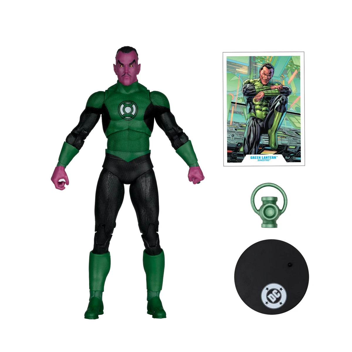 McFarlane DC Multiverse - Green Lantern Sinestro (Green Lantern Corps 1) 7" Action Figure