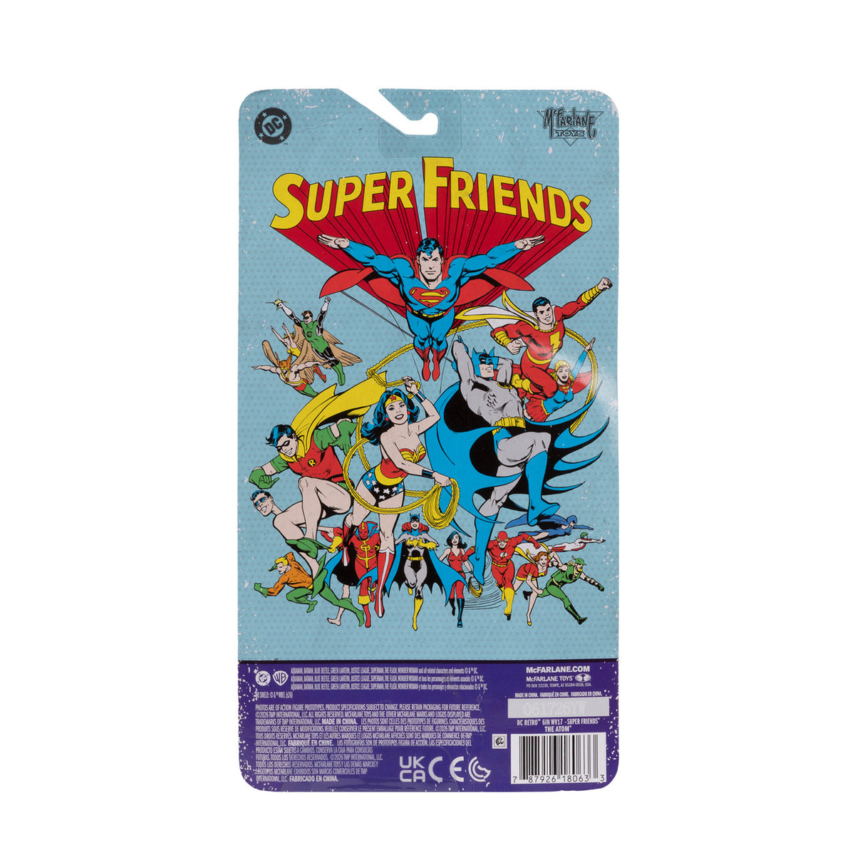 McFarlane - DC Retro: Super Friends - The Atom 6" Action Figure