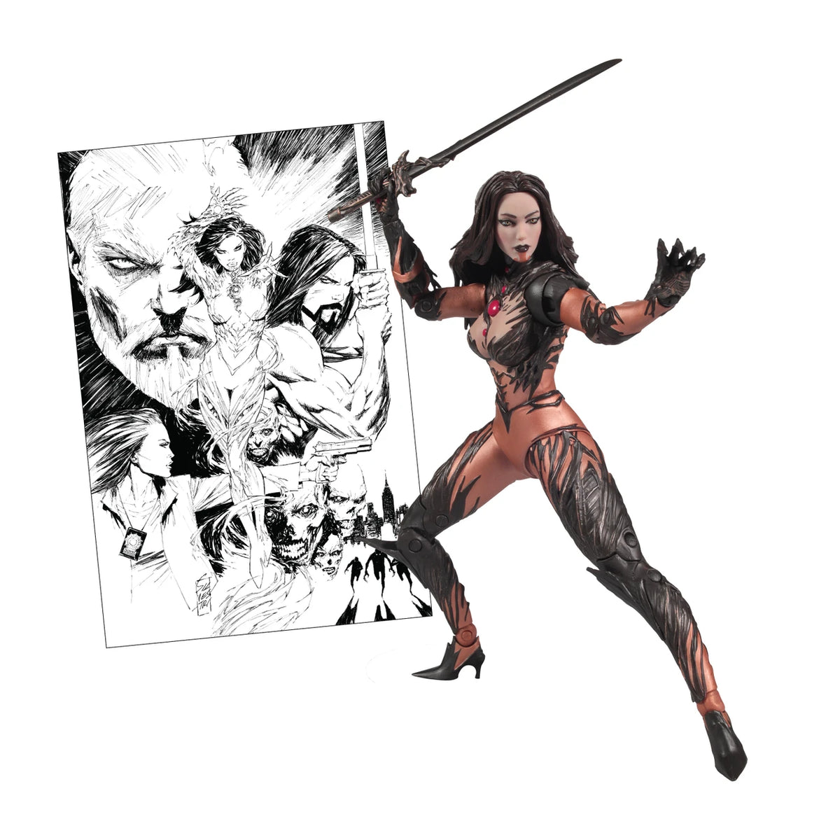 McFarlane Elite Edition - Sara Pezzini: Witchblade  (Image Comics Founders Series) 7" Deluxe Action Figure