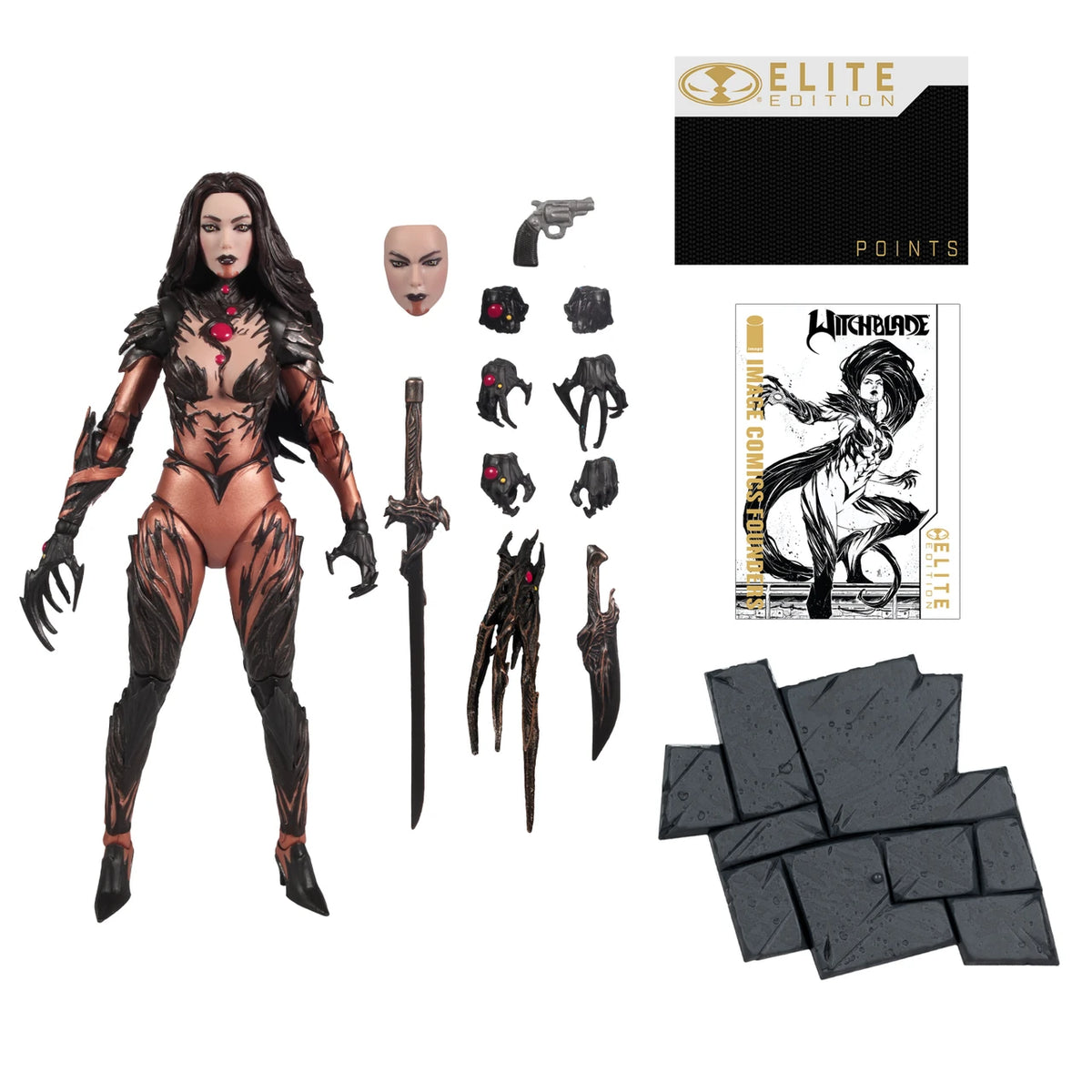 McFarlane Elite Edition - Sara Pezzini: Witchblade  (Image Comics Founders Series) 7" Deluxe Action Figure